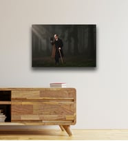 Mustafa Kemal Atatürk Baskılı Ahşap Poster