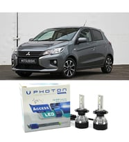 Mitsubishi Space Star Uzun + Kısa Far Ampulü H4 Access Yeni Seri Beyaz 2013-2023