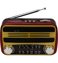 Everton Rt-310bt Bluetooth Fm-Usb-Tf Card- Şarjlı Nostaljik Radyo