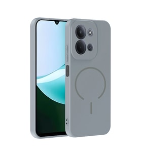 Xiaomi Redmi 15C Kılıf M-safe Şarj Özellikli Zore Meta Kapak