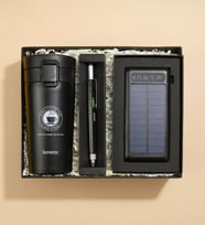 Kişiye Özel Termos Kalem Powerbank Babalar Günü Hediye Seti