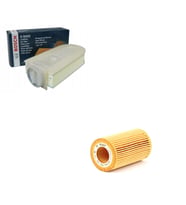 Bosch Filtre Bakım Seti Mercedes C220 CDI W204 4-matic 2013-2014 Dizel Hava + Yağ filtre