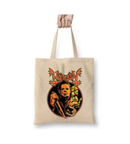 Halloween Cadılar Bayramı Michael Myers Beyaz Bez Çanta Uzun Saplı Alışveriş Çantası Plaj Çantası