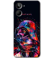 Realme 10 4G Kılıf HD Desen Baskılı Kılıf - Father Vader