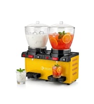 Şerbetto 20+20 Litre Şerbet ve Ayran Soğutucu - Siyah