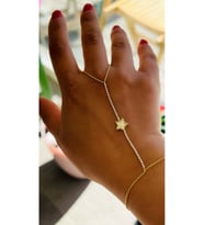 ÖZEL SERİ YILDIZLI SUYOLU ŞAHMERAN-GOLD RENK ACR8252