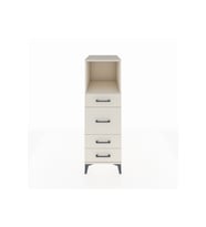 Kronos Dolap Tek Raflı 4 Çekmeceli 44x59x134 Aytaşı-Aytaşı