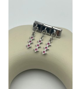 Çelik Silver Sallantılı Nomi Charm - 25crm67