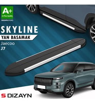 S-Dizayn Jaecoo J7 Skyline Aluminyum Yan Basamak 183 Cm 2023 Üzeri A+ Kalite