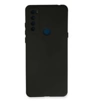 TCL 20 SE Kılıf First Silikon - Siyah