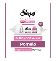 Sleepy Yüzey Temizlik Havlusu 100 lü Pomelo 3 lü
