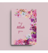 Bize Allah Yeter İslami Defter (Ayet ve Hadisli)