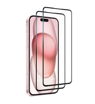 Microsonic Apple iPhone 14 Crystal Seramik Nano Ekran Koruyucu Siyah (2 Adet)
