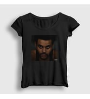 Presmono Kadın Siyah Hurry Up Tomorrow The Weeknd T-Shirt 532149tt