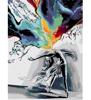 Renk Çıkışı Sayılarla Boyama Seti 50x65 cm (Tuvale Gerili)