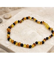 BlackCraft Bebek Amber Damla Kehribar Kolye