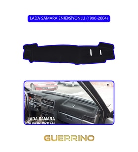 LADA SAMARA ENJEKSİYONLU 1990-2004TORPİDO KORUMA HALISI MAVİ KENAR