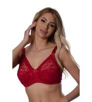 pilelistore Bordo Dantelli Toparlayıcı Sütyen - 503
