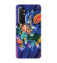 Xiaomi Mi Note 10 LITE Uyumlu JoJo's Bizarre Adventure Tasarımlı Şeffaf Telefon Kılıfı