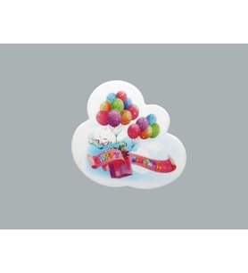 STİCKER HAPPY BIRTHDAY BALONLU P50-