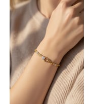 Xuping Gold Taşlı Kalp Işıltı Bileklik - 26xpb23