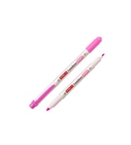 Dong-A Twinliner Soft Fosforlu Kalem Fuşya No:69