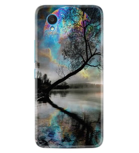 Alcatel 1 2022 Kılıf Resimli Desenli Silikon Platinium Series Dream World 1839