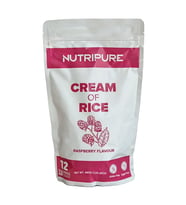 Nutripure Cream of Rice 480 G - Frambuaz Aromalı (Renksiz)