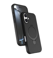 iPhone 16 Regal Magsafe Standlı Kapak - Siyah