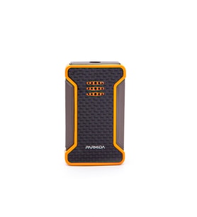 Tek Torch Pürmüz Karbon Desenli Turuncu Puro Çakmağı - TR7267