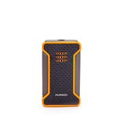Tek Torch Pürmüz Karbon Desenli Turuncu Puro Çakmağı - TR7267