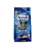 Festival Premium Adult Cat Food Gourmet Chicken Kedi Maması 15 Kg