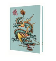 Deffter Chinese Green Dragon 14X20 Sert Kapak Defter 64388-2