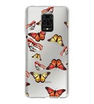 PrintiFy Xiaomi Redmi Note 9 S ile Uyumlu 1mm Slim Fit Water Color 2 Baskılı Şeffaf  Kılıf