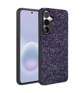 Onegif Galaxy A57 5g Bright Simli Kapak - Derin Mor
