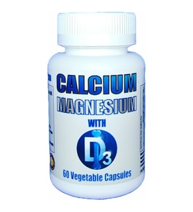Calcium Magnesium with Vitamin D3 60 Capsules  Kalsiyum Magnezyum Vitamin D3 60 Kapsül