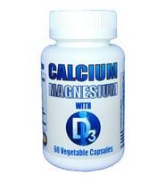 Calcium Magnesium with Vitamin D3 60 Capsules  Kalsiyum Magnezyum Vitamin D3 60 Kapsül