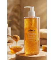 Colyen Arındırıcı Peeling Etkili Duş Jeli Doğal Bal Özlü Pürüzsüzleştirici Vücut Şampuanı 385 Ml