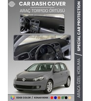 VOLKSWAGEN GOLF 6 (2008-2012) Torpido Örtüsü Ön Göğüs Koruma Tam Uyum UV Koruma