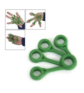 Finger El Egzersiz Lastiği Yeşil Renk Orta