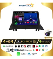 Fluence 4+64 GB Android 13 Kablosuz Carplay Navigasyon Multimedya Sistemi