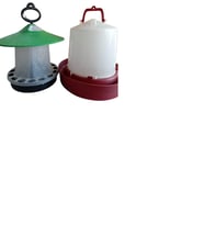 Tavuk Yemlik 4 Kg  Ve  Tavuk Suluk 8 Lt   (Tavuk , Civciv  Ve  Hindi İçin Yemlik )