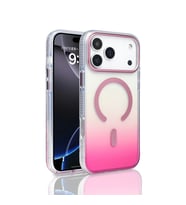 Apple iPhone 17 Pro Max Kılıf M-safe Şarj Özellikli Transparan Renk Geçişli Zore Toros Kapak