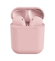 InPods12 Kablosuz Bluetooth 5.0 Dokunmatik Kulaklık Pembe