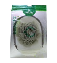 Nascita Spa Kabak Sİsal Koton Lifli Lastikli Kese 16CM x 22CM