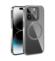 Apple iPhone 15 Pro Kılıf M-safe Şarj Özellikli Standlı Zore Klon Kapak