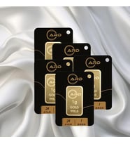 5 Adet 1 Gr 24 Ayar Ard Gram Altın
