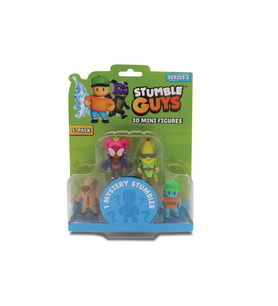 Stumble Guys 5’li Mini Figür Seti S2 Sürpriz Paket (Renksiz)