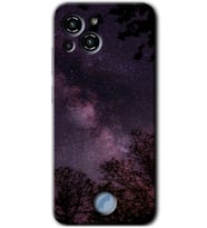 Reeder S23 Pro Max Kılıf HD Desen Baskılı Arka Kapak - Gece Galaksi