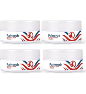 Painorub Muscle Pain-Relief Cream 50 ml / Ağrı Gidermeye Yardımcı Teskin 4 Adet